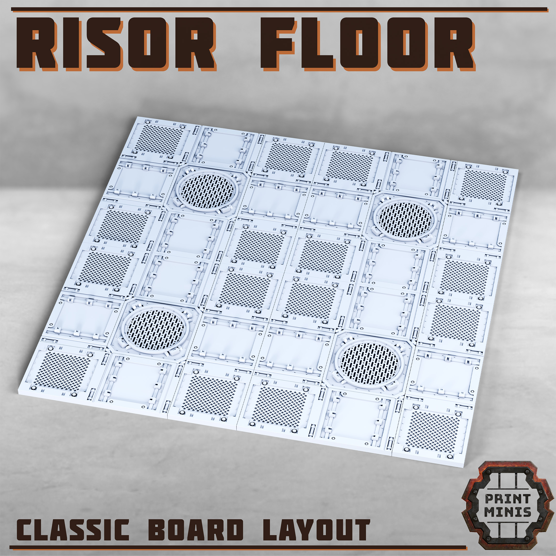 Risor District Floor Tiles
